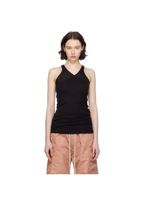 Rick Owens DRKSHDW Black Double Ziggy Banana Tank Top