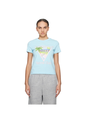 Casablanca Blue Tennis Club Icon T-Shirt