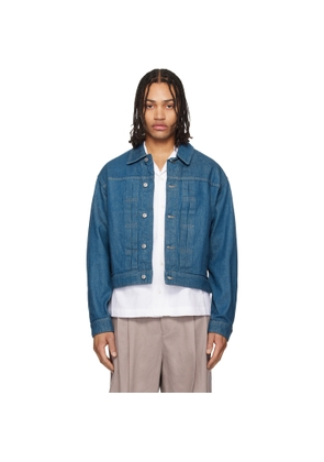 Hugo Blue Logo Patch Denim Jacket