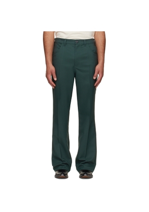 Marni Green Twill Trousers