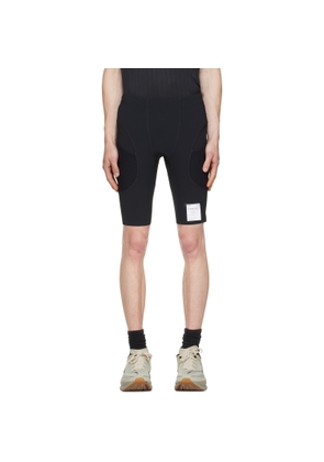 Satisfy Black TechSilk Evo 9 Half Tights Shorts