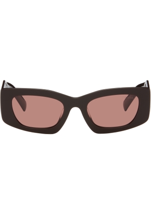 Prada Eyewear Brown Cat-Eye Sunglasses