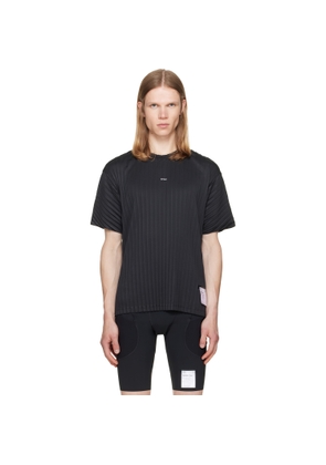 Satisfy Black AuraLite Pleated T‐shirt
