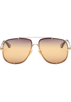 Chloé Gold Ivy Sunglasses