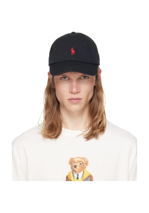 Polo Ralph Lauren Black 'The Iconic Cotton Chino' Ball Cap