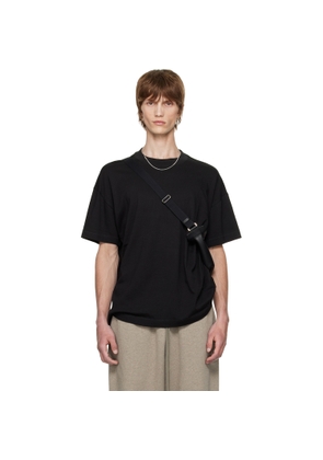 Fear of God ESSENTIALS Black Crewneck T-Shirt