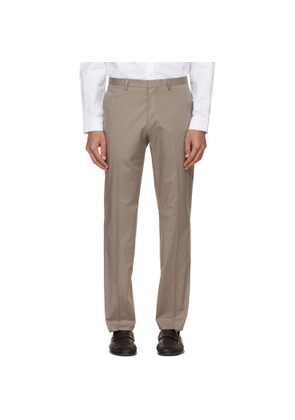 Hugo Taupe Extra Slim Fit Trousers