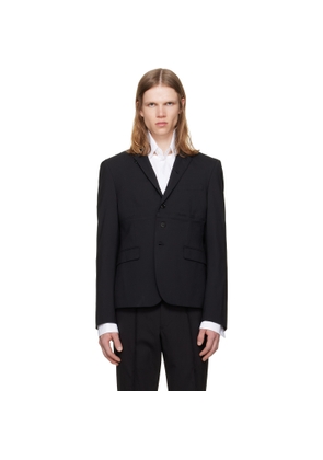 HODAKOVA Black Double Button Blazer