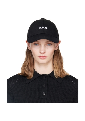A.P.C. Black Charlie Baseball Cap