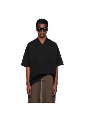 Fear of God ESSENTIALS Black V-Neck T-Shirt