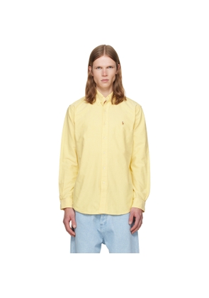 Polo Ralph Lauren Yellow 'The Iconic Oxford' Shirt