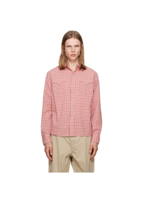 Polo Ralph Lauren Red & White Classic Fit Checked Western Shirt