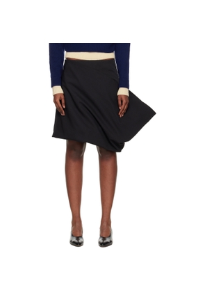 LII Black Cone Miniskirt