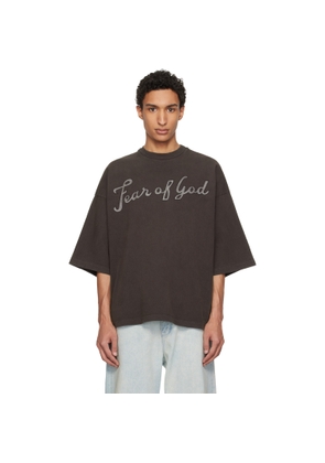 Fear of God Brown 'Fear Of God 43' Short Sleeve T-shirt