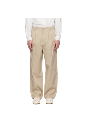 A.P.C. Beige Ricky Trousers