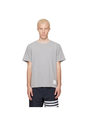 Thom Browne Gray Jersey Relaxed T-shirt
