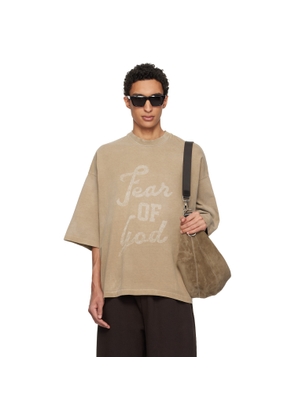 Fear of God Beige 'Fear Of God 9' T-shirt