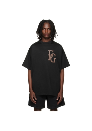 Fear of God Black Cotton Rayon '43' T-shirt
