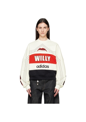 WILLY CHAVARRIA Off-White adidas Originals Edition 'NY' Sweatshirt
