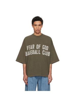 Fear of God Brown Baseball Club T-shirt