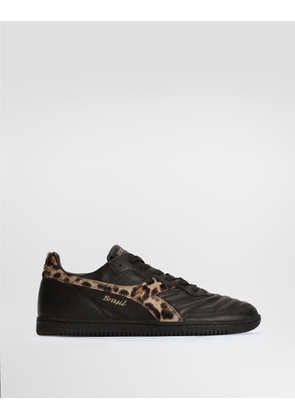 Dolce & Gabbana  X Diadora Calfskin Sneakers - Man Sneakers Multicolor 41