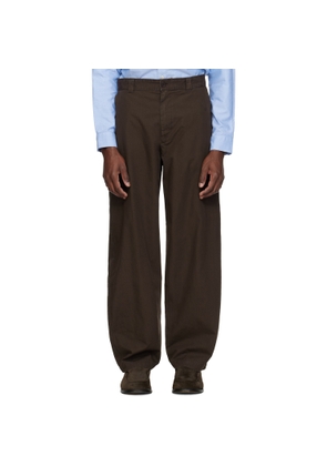 A.P.C. Brown Dan Chino Trousers