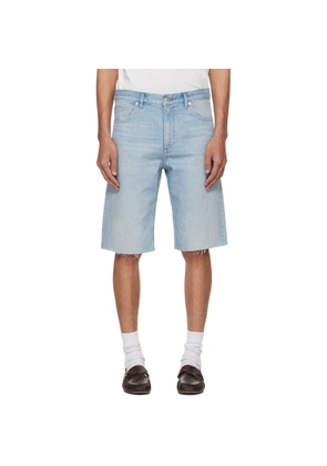 A.P.C. Blue Sam Denim Bermuda Shorts