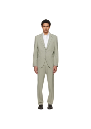 Hugo Green Two-Piece Slim-Fit Wool-Blend Poplin Suit