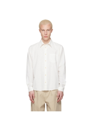 A.P.C. White Harris Shirt