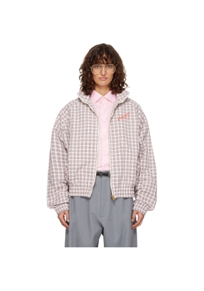 WILLY CHAVARRIA White & Red Ruff Rider Track Jacket