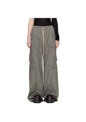 Rick Owens Khaki Temple Cargobelas Cargo Pants