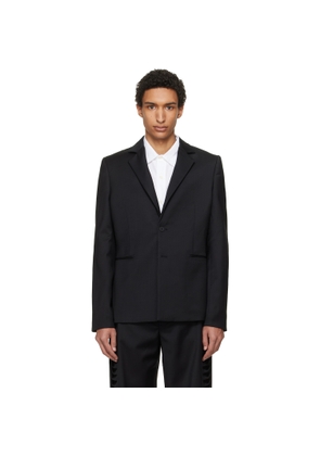 HELIOT EMIL Black Vibraxis Blazer