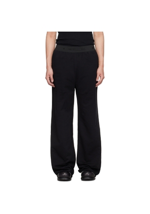 HELIOT EMIL Black Plannar Sweatpants