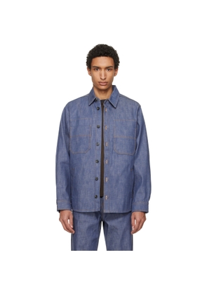A.P.C. Blue Noah Denim Jacket
