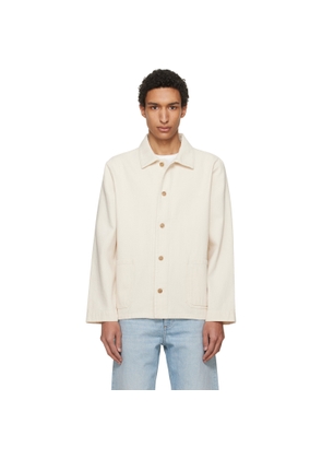 A.P.C. Off-White Kerlouan Denim Jacket