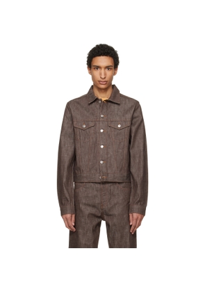 A.P.C. Brown Lenny Denim Jacket