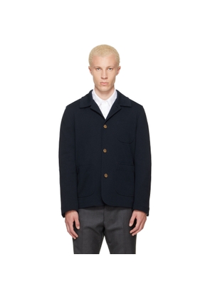 Thom Browne Navy Car Jacket