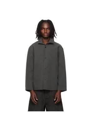 Fear of God Gray Garment Dyed Cotton Sport Jacket
