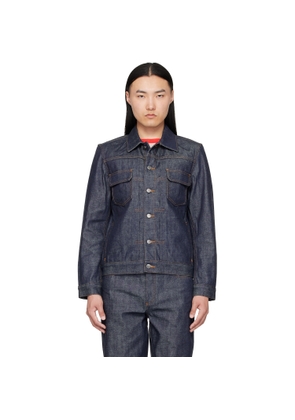 A.P.C. Indigo Jean Denim Work Jacket