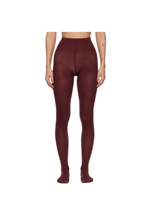 Swedish Stockings Burgundy Olivia Premium Tights