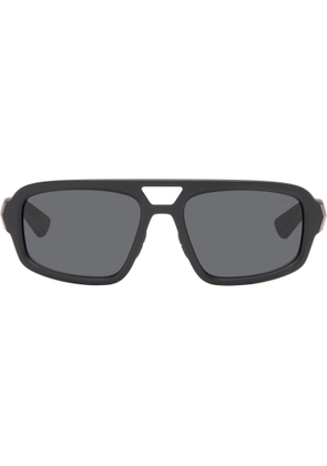 Prada Eyewear Black Linea Rossa Sunglasses