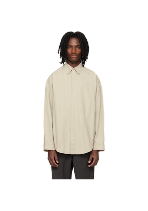 AGOLDE Beige Roy Shirt