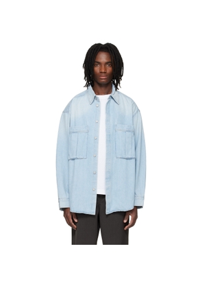 AGOLDE Blue Clark Denim Shirt