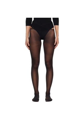 Wolford Black Individual 12 Stay-Hip Tights