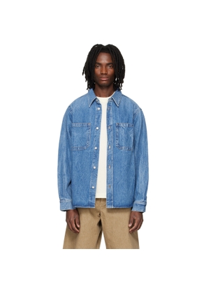AGOLDE Blue Craven Denim Shirt