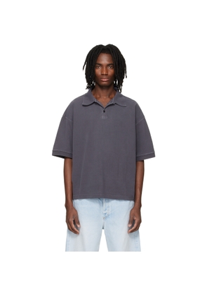 AGOLDE Gray Curren Polo