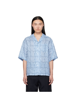 Marni Blue Checked Shirt