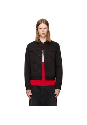 JKEEFER Black Jacob Type Three Denim Jacket