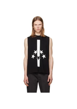 JKEEFER Black Flag Cut Sleeve Tank Top