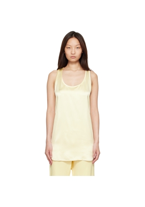 WARDROBE.NYC Yellow Liquid Tank Top